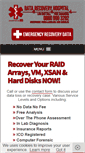 Mobile Screenshot of datarecoveryhospital.com